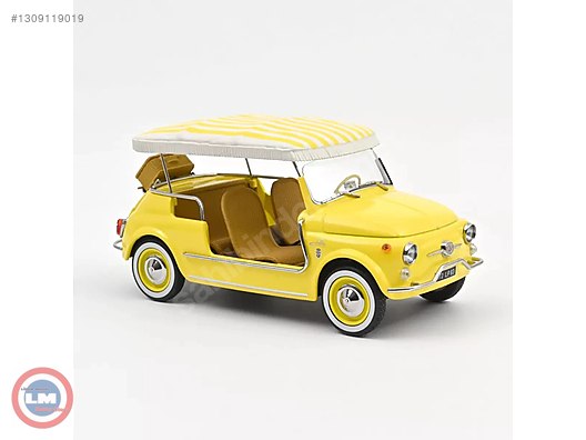 アンチ　FIAT ブリキ製ミニカー 2台セット 1:18 Norev 1965 Fiat 500 Jolly ,Lider Model'den on sahibinden.com
