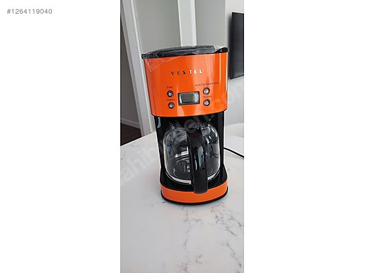 Vestel Retro Turuncu Filtre Kahve Makinesi sahibinden.comda