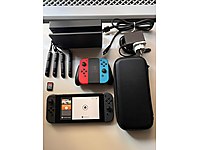 Nintendo Switch + 2 Adet Oyun + Tum Aksesuarlari