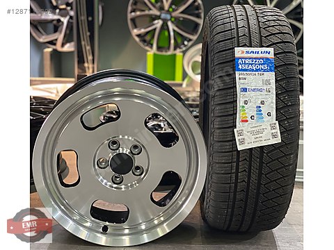 16 İNÇ 5X98 MOMO JANT-205/55R16 SAİLUN 4 MEVSİM TAKIM - En uygun