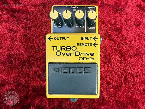 Boss OD-2R Turbo Overdrive - Efekt Pedalı ve Diğer Enstrüman Yan