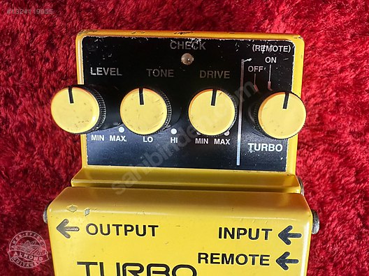 BOSS CS-3 & OD-2r Turbo OverDrive セット Boss OD-2R Turbo Overdrive - Efekt Pedalı ve Diğer Enstrüman Yan