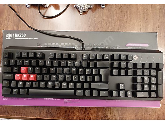HP Omen Encoder 6YW76AA (Cherry MX Red) - HP Oyuncu Klavyesi
