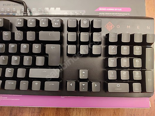 HP Omen Encoder 6YW76AA (Cherry MX Red) - HP Oyuncu Klavyesi