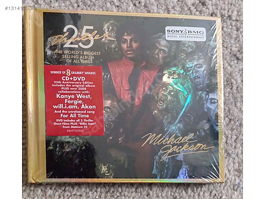 Michael Jackson - Thriller - CD+ DVD (25th anniversary edition