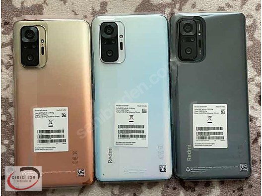 xiaomi redmi note 10 pro max xiaomi redmi note 10 pro max 6 ram 128 gb 108 mp camera global sahibinden comda 955120306