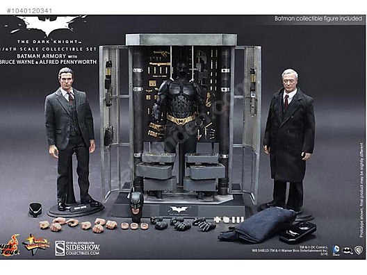 Batman Armory With Alfred And Bruce Sixth Scale Figure Set at   - 1040120341