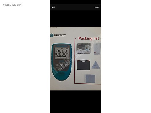 Used & Brand New Items / Electronics / Diagnostic & Test Devices / Paint Thickness Gauge