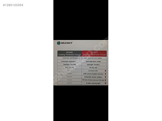 Used & Brand New Items / Electronics / Diagnostic & Test Devices / Paint Thickness Gauge