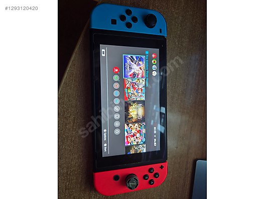 Nintendo Switch V1 + Samsung Evo 128GB MicroSD + 1 Oyun 8000TL