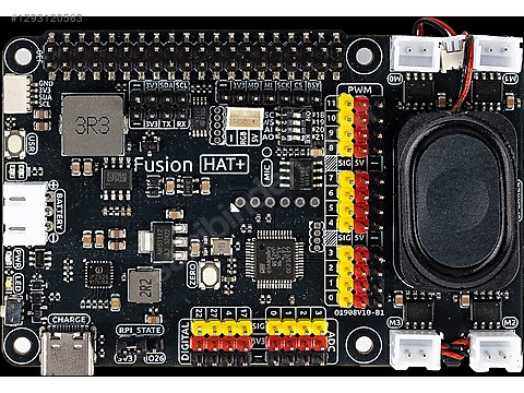 Sunfounder fusion hat raspberry pi 3 /4 / 5 robot kartı - Sunfounder ...