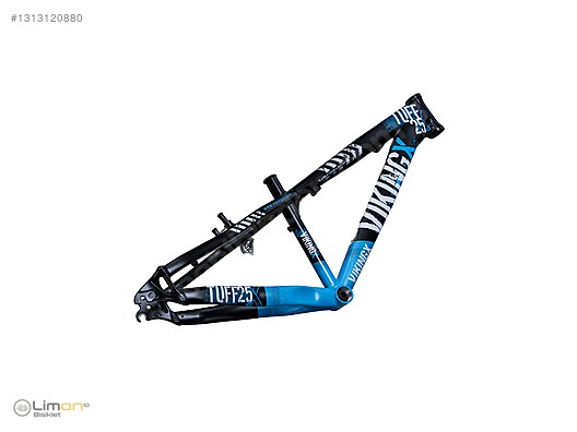 VikingX Tuff X-25 Dirt Jump Aliminyum Kadro Siyah-Mavi on
