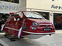 MODENA ETİLER FİAT 500 CLASSİC RED #1266120985