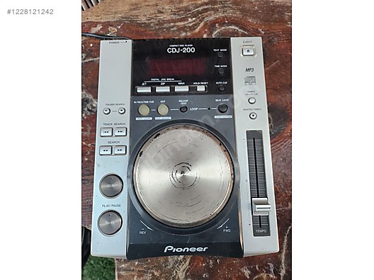 PİONEER CDJ 200 TAMAMEN FAAL sahibinden.comda - 1228121242