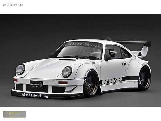 IGNITION-MODEL PORSCHE 911 930 RWB MATT WHITE *HOBİMERCAN IG3696