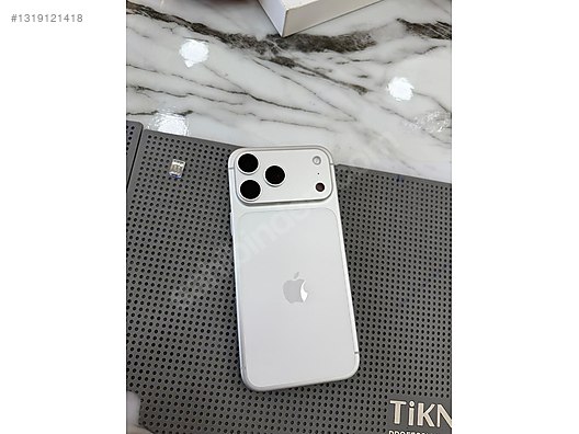 Apple / iPhone 17 Pro Max / SİLVER 17 PRO MAX 256GB sahibinden