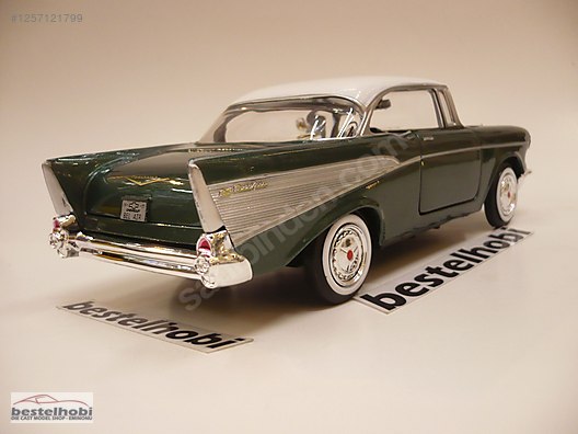 1954 Chevrolet Bel Air ダイキャストモデル Motormax Diecast Model 1:24 Chevrolet Araba - 1257121799