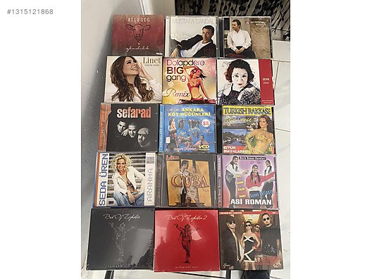 41 adet temiz CD - Müzik CD leri Alışverişte İlk Adres sahibinden