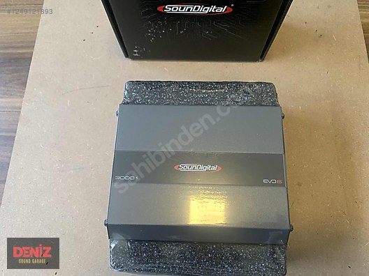 Amfi / Soundigital 3000.1 EVO 6 1 Ohm-2 Ohm-4 Ohm Seçenekleri