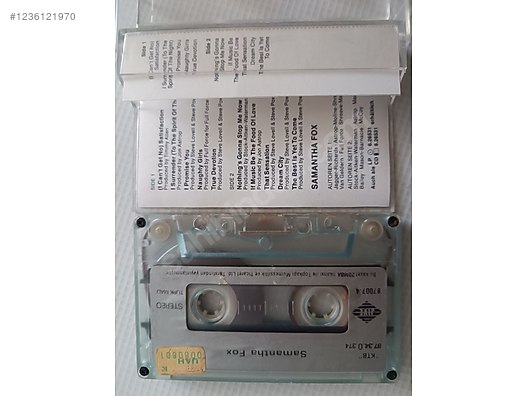 Samantha Fox - Müzik Kasetleri Alışverişte İlk Adres sahibinden.com'da