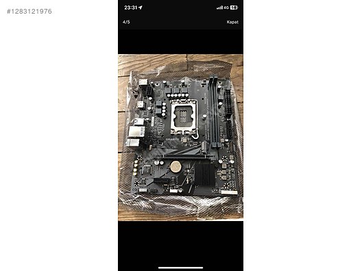 Gigabyte H610m K - Anakart ve Tüm Masaüstü Bilgisayar Parçaları sahibinden.com'da