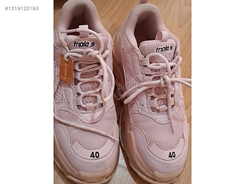 Balenciaga Triple S 40 Numara Orjinal - Spor Ayakkabı - 1319122163