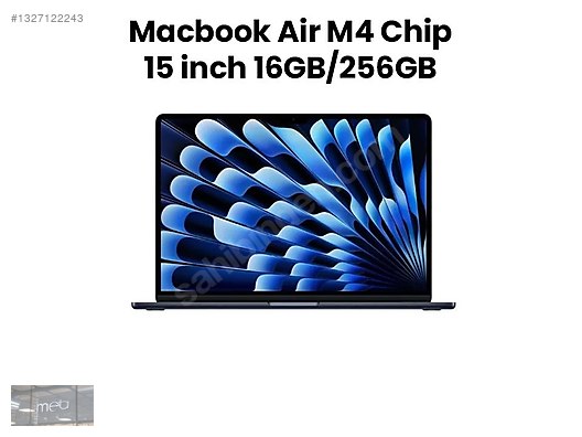 Apple Macbook / APPLE MACBOOK AİR 15'' M4 16GB 256GB MİDNİGHT