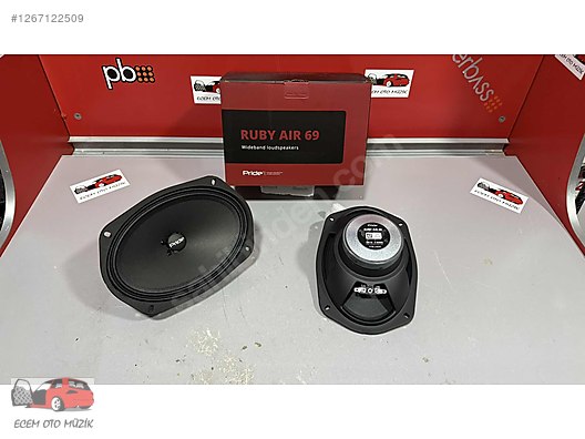 Hoparlör / Midrange / PRIDE RUBY AIR 69 OVAL MITRENC sahibinden