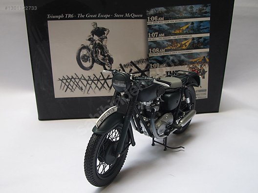 Minichamps Diecast Model 1/12 Triumph Motosiklet Çeşitleri