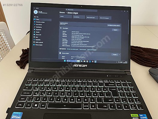 toplove66ページ Intel Core i5 Monster Oyuncu Laptop - 1329122766