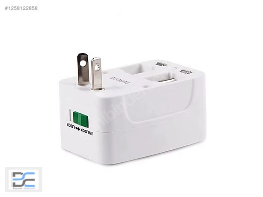 Hepsi Bir Arada Evrensel Dünya Çapında Uluslararası Seyahat Fişi - Priz Dönüştürücü ve Yapı Malzemeleri sahibinden.com'da