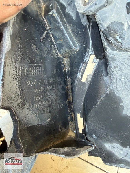Mercedes C Tampon Tutacağı