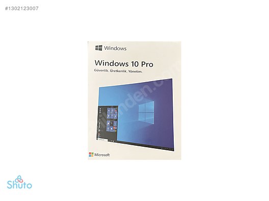 Microsoft Windows 10 Pro 32/64Bit Türkçe USB Kutu HAV-00132