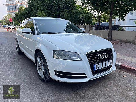 Tropikal Otomotiv'den 2012 Audi A3 Sportback Hatasız-Boyasız