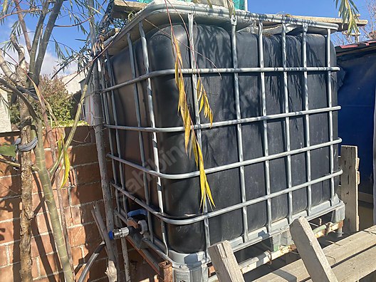 Plastik Dört Köşe Depo - Su Deposu