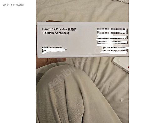 İkinci El ve Sıfır Alışveriş / Cep Telefonu & Aksesuar / Cep Telefonu / Xiaomi / 17 Pro Max