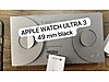 Apple Watch Ultra 3 - Titanyum Titanyum Kasa 49 mm Siyah Kordon