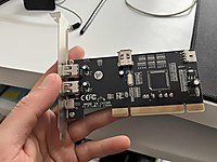 Texas ınstruments ciphsetli firewire kart