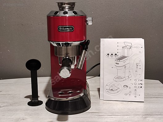 Delonghi red 2024 espresso machine