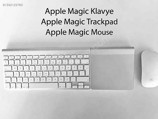 Apple Magic Q Klavye + Mause + Trackpad sahibinden.comda - 1342123783