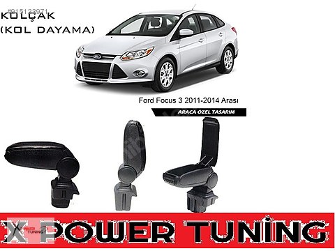 Otomobil Arazi Araci Dis Aksesuar Ford Focus 3 2011 2014 Araca Ozel Siyah Kol Dayama Kolcak Sahibinden Comda 915123971