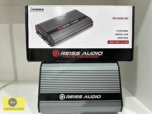 Amfi / REİSS RS-Q150.8D PROFESYONEL 8 KANAL AMFİ sahibinden.comda