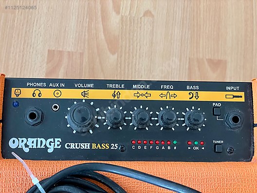 Orange crush deals bass 25 used