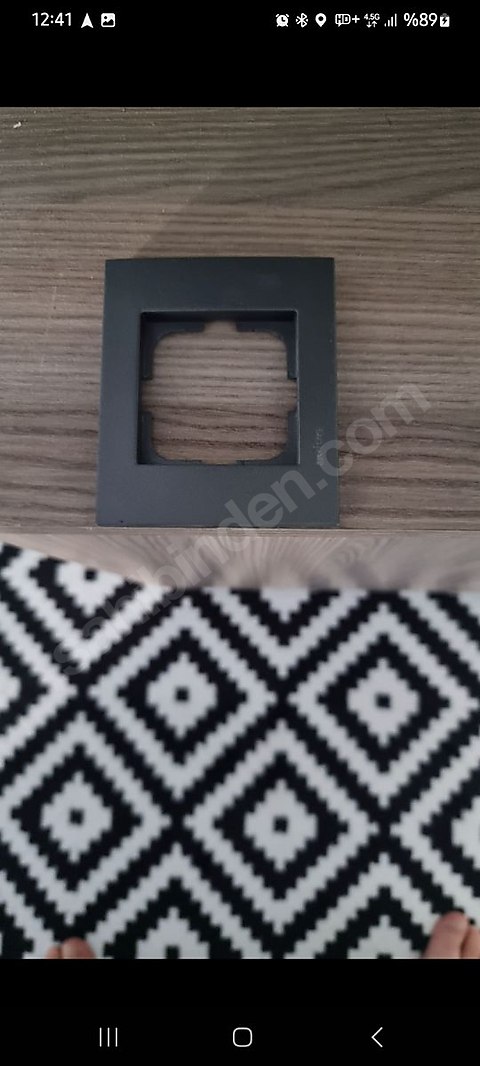 Ovivo füme anahtar priz çercevesi