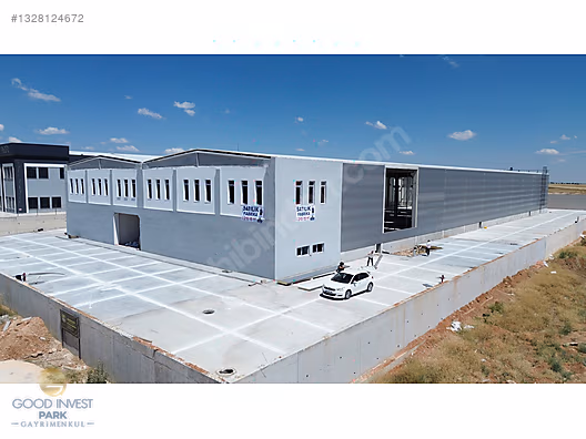 Eskişehir-İmişehir OSB. Kullanıma Hazır Sıfır Prefabrik Fabrika