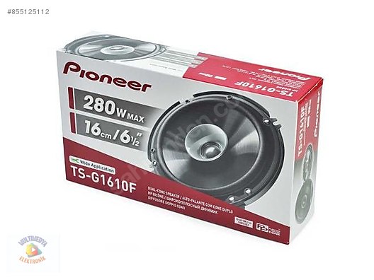 Hoparlor Koaksiyel Coax Pioneer 16 Cm Hoparlor 280wat 40 Rms Sahibinden Comda 855125112