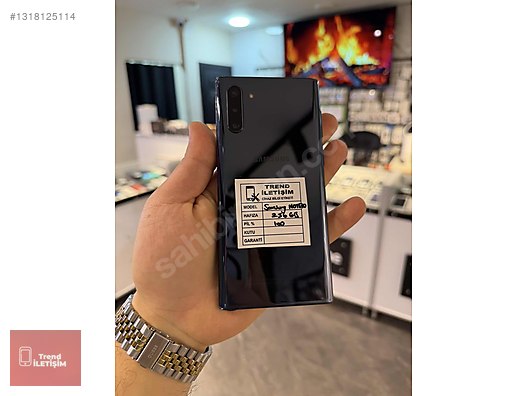 256 GB Siyah Samsung Galaxy Note 10 Cep Telefonu - 1318125114