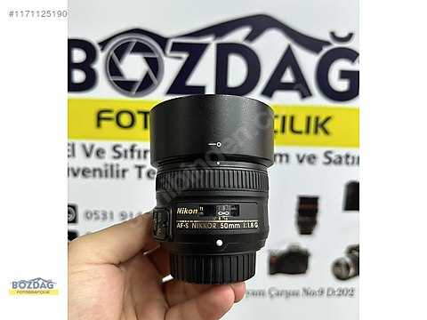 Lenses GARANT L COK TEM Z SORUNSUZ N KON 50MM F 1.8 G at sahibinden 1171125190