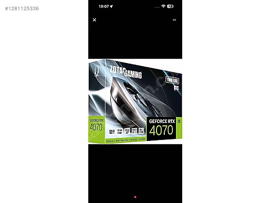 İkinci El ve Sıfır Alışveriş / Bilgisayar / Masaüstü / Donanım / Ekran Kartı