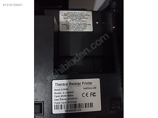 Zjiang ZJ-5890K 58mm Termal Yazıcı sahibinden.comda - 1316125421